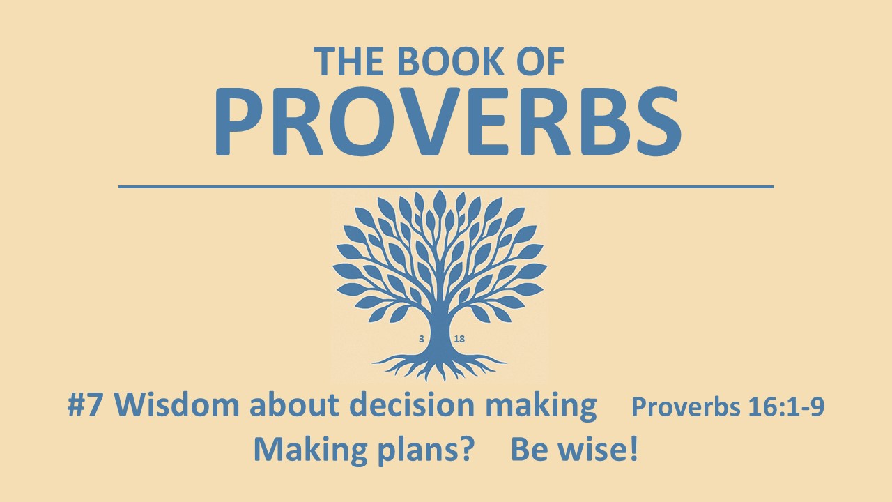 #8 Wisdom in decision making