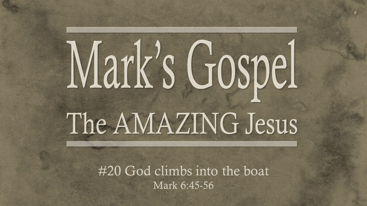 #20 God Climbs Into The Boat